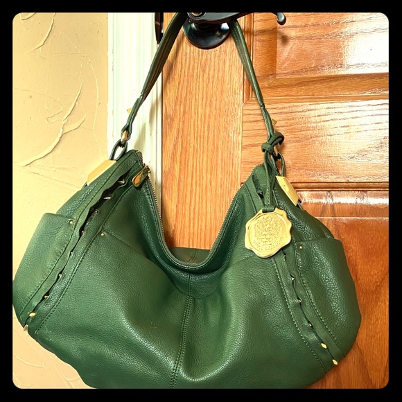 A Vince Camuto hunter green handbag - Picture 1 of 6